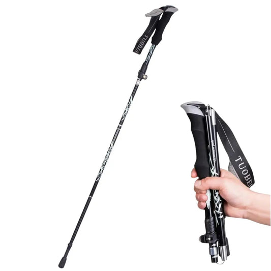 Hikes Gear™ Portable 5-Section Telescopic Outdoor Hiking Poles